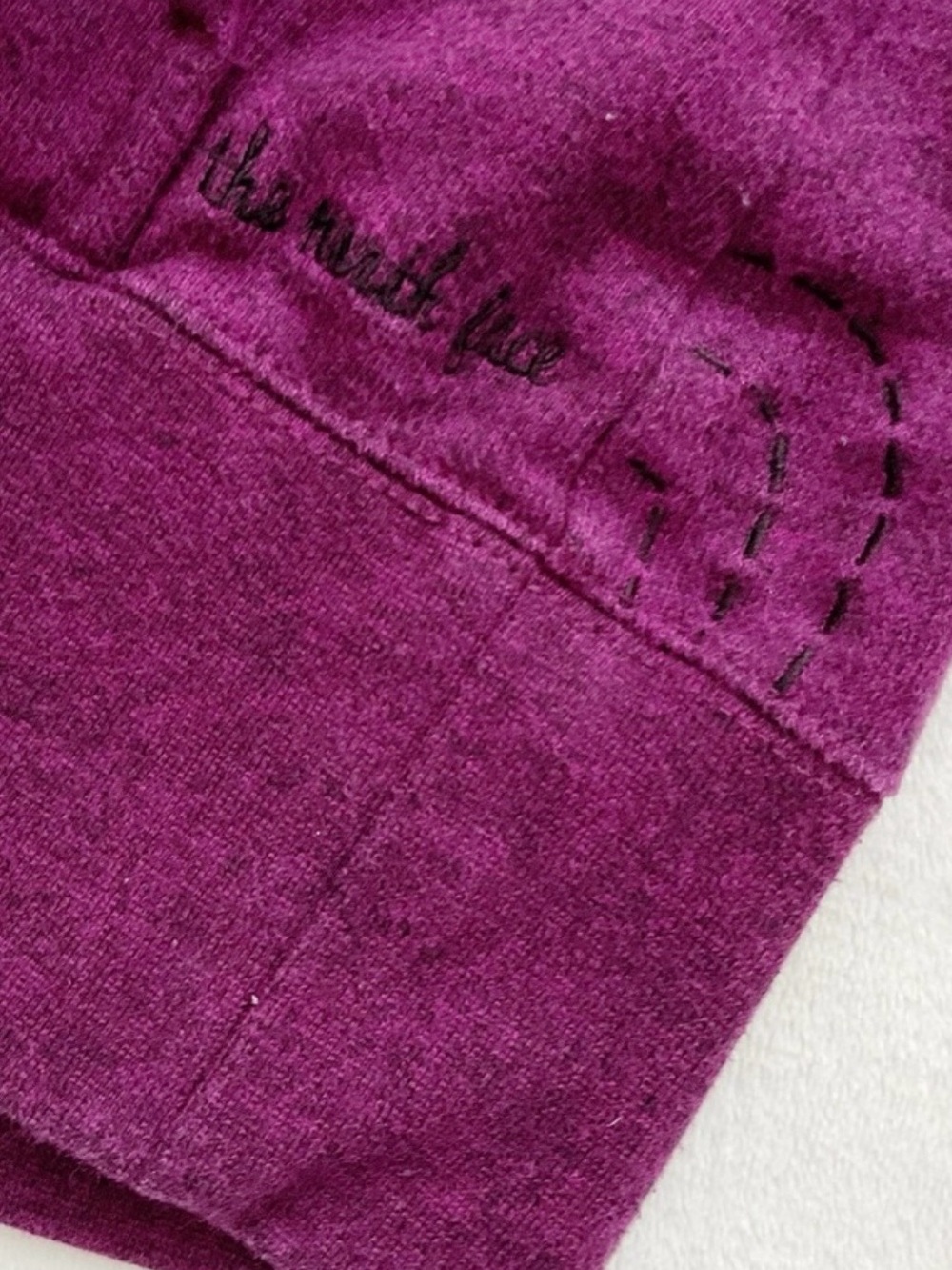 The North Face Women’s Asymmetrical Quarter Zip Hoodie Purple Medium - Picture 6 of 10